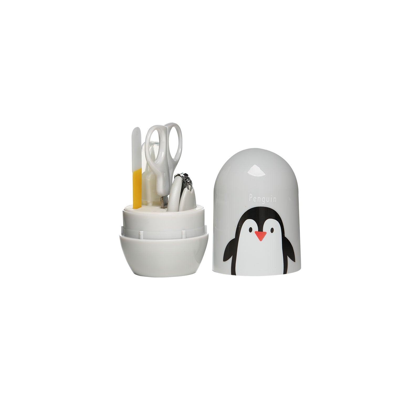 Cute Penguin-Themed Care Kit For Babies – 4 Pieces - AngelEze