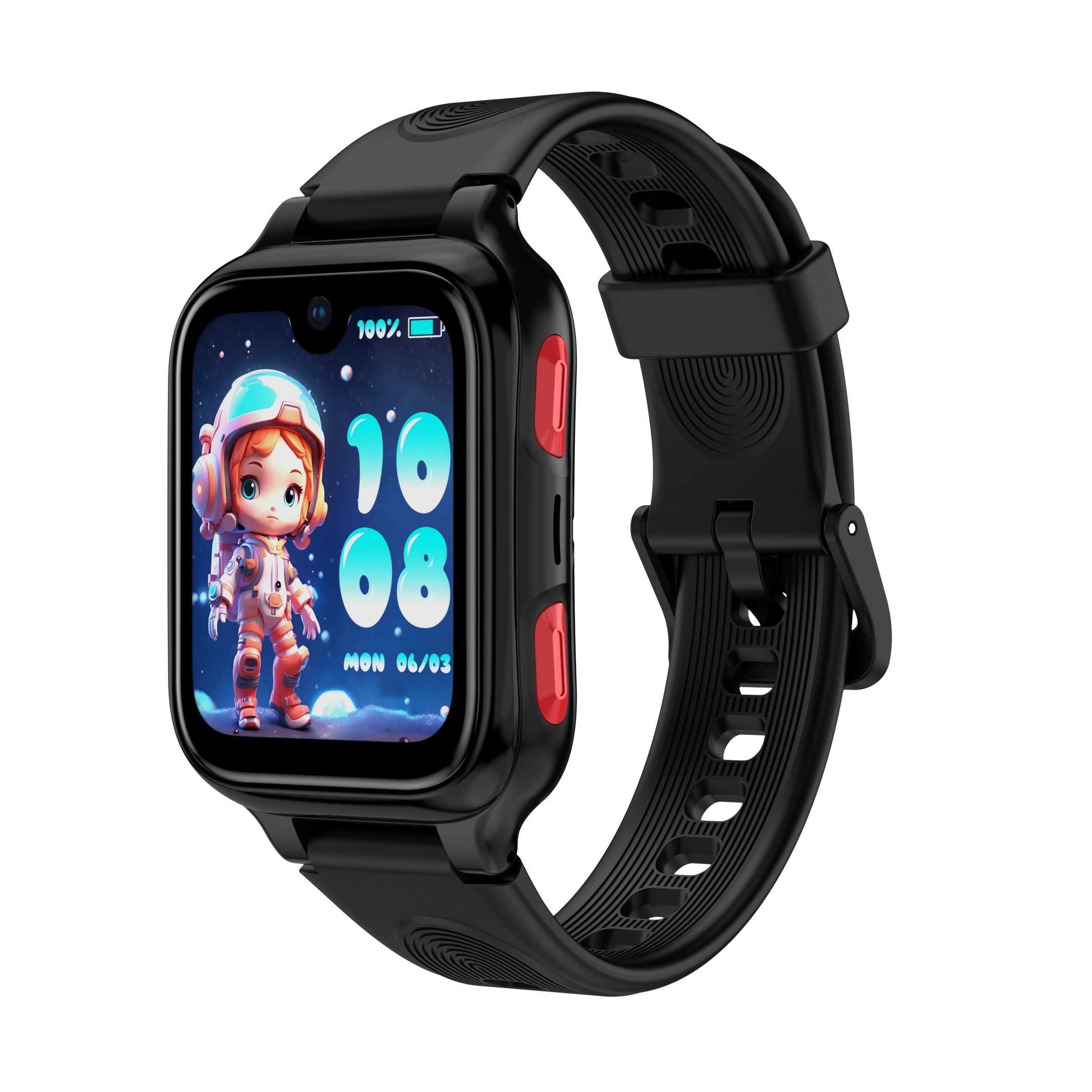 K9 AI Kids Watch - 4G LTE Android Smart Watch - 1GB RAM + 8GB ROM, SMS, Vibration, Wifi, Parental Control,  GPS Tracking and Video Calling