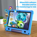 10.1 inch Kids Tablet, Wifi + Quad Core Processor, 3GB RAM, 64GB ROM, 6000mAh Battery, HD Screen, Dual Camera 2MP + 8MP, with tons Pre-Installed Parental Control, Kids Apps and Games - AngelEze