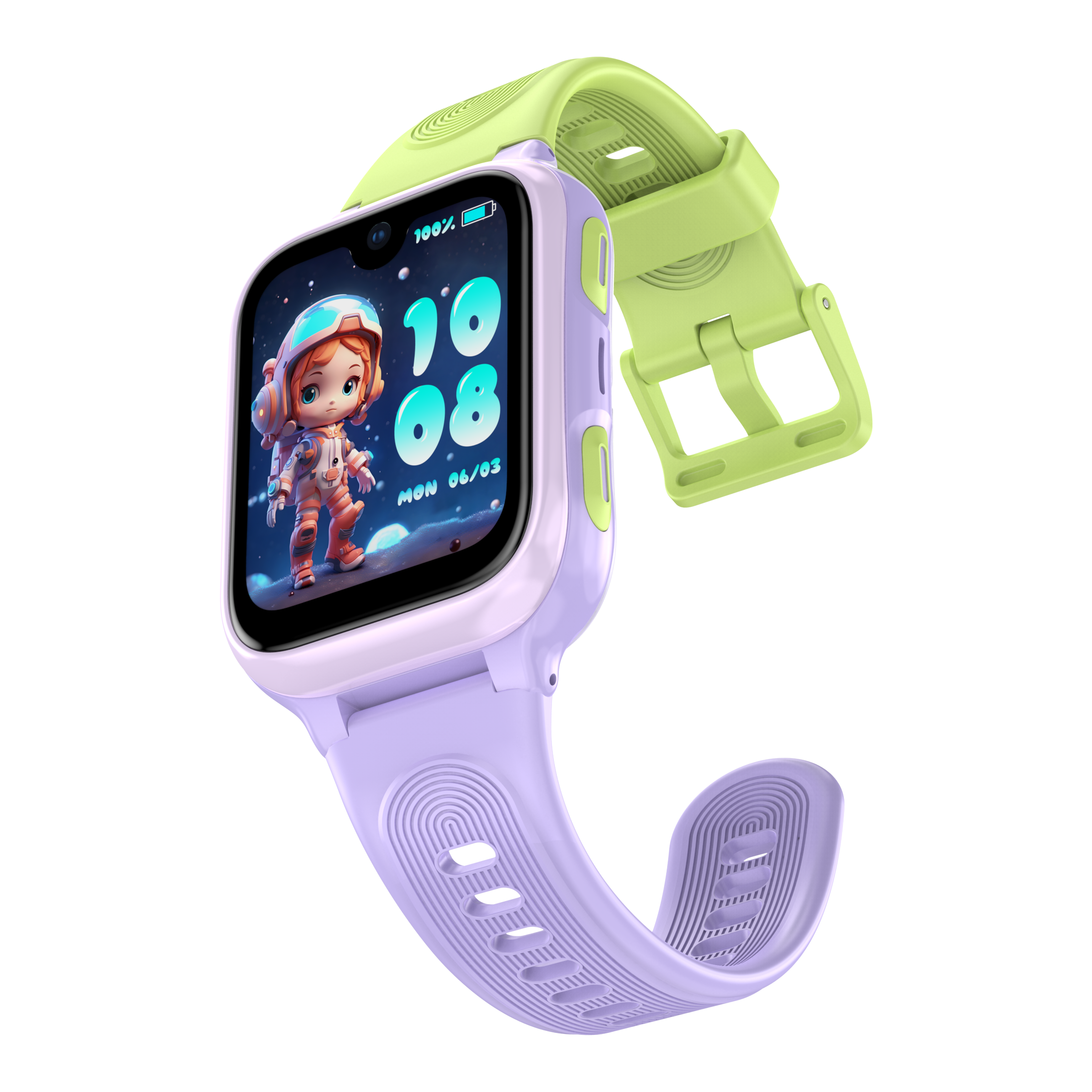 K9 AI Kids Watch - 4G LTE Android Smart Watch - 1GB RAM + 8GB ROM, SMS, Vibration, Wifi, Parental Control,  GPS Tracking and Video Calling