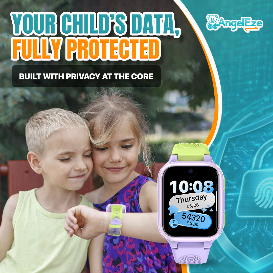 AI Learning 4G Kids Smart Watch - AMOLED Display, Parental Control, SOS, GPS Location and Video Calling (Model - K9)