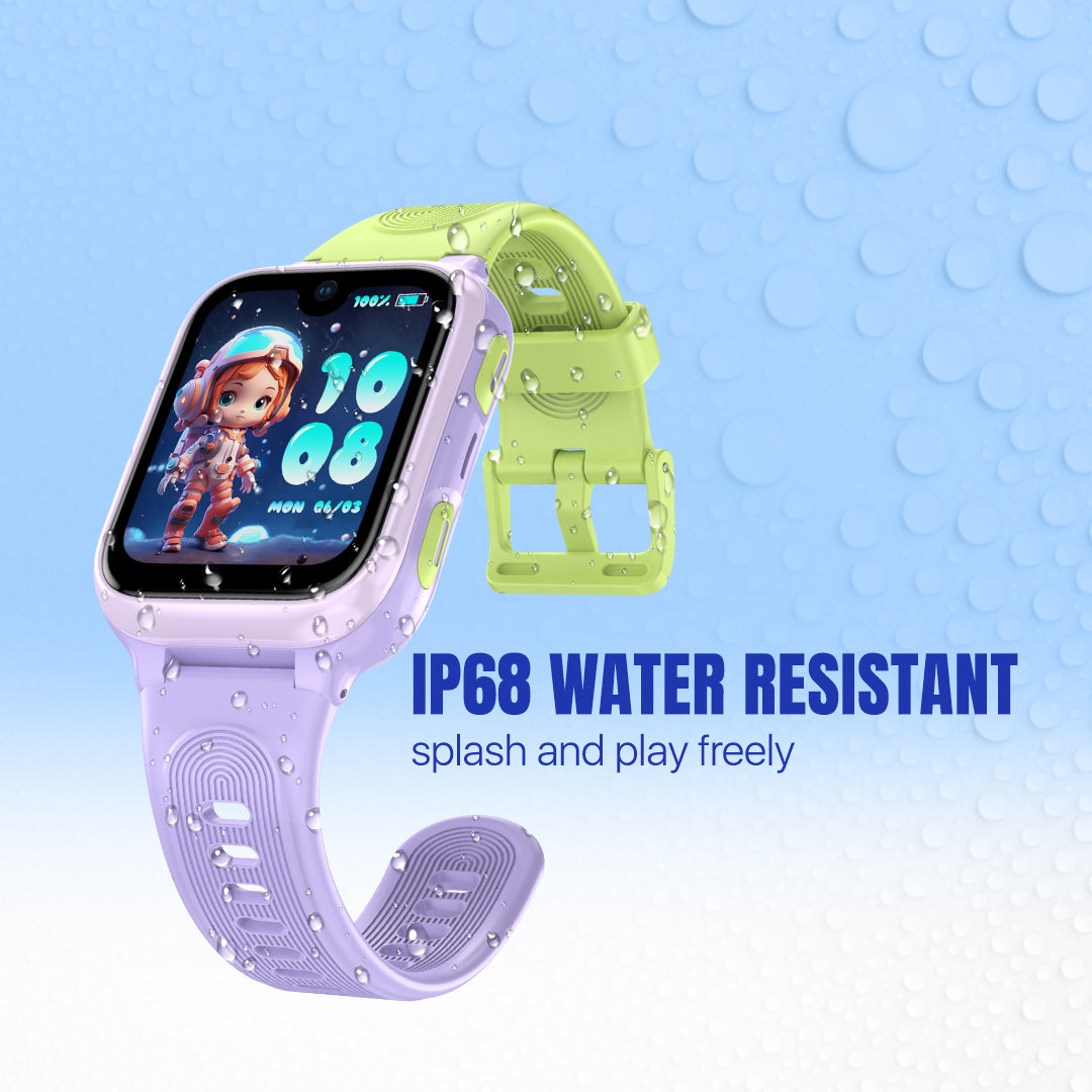 K9 AI Kids Watch - 4G LTE Android Smart Watch - 1GB RAM + 8GB ROM, SMS, Vibration, Wifi, Parental Control,  GPS Tracking and Video Calling