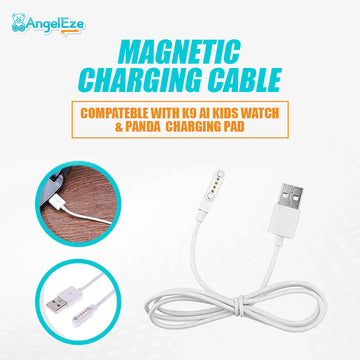 Magnetic Charging Cable - Pogo Pin, For Kids Watches (Compatible with K9 AI Kids Watch)