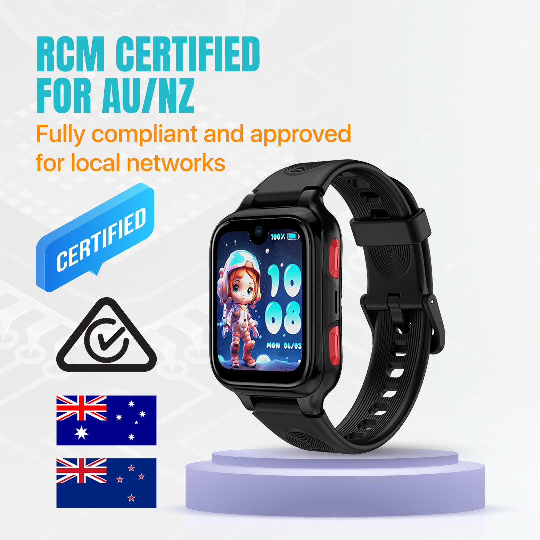 K9 AI Kids Watch - 4G LTE Android Smart Watch - 1GB RAM + 8GB ROM, SMS, Vibration, Wifi, Parental Control,  GPS Tracking and Video Calling