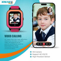 Astra Flex X1- Kids 4G LTE Android Smart Watch - 1GB RAM + 8GB ROM, SMS, Vibration, WhatsApp, Wifi, GPS Tracking and Video Calling - AngelEze