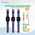Kids 4G LTE Smart Companion Watch - GPS Location Tracking and Video Calling - IP67 Water Resistant Watch for Kids - AngelEze