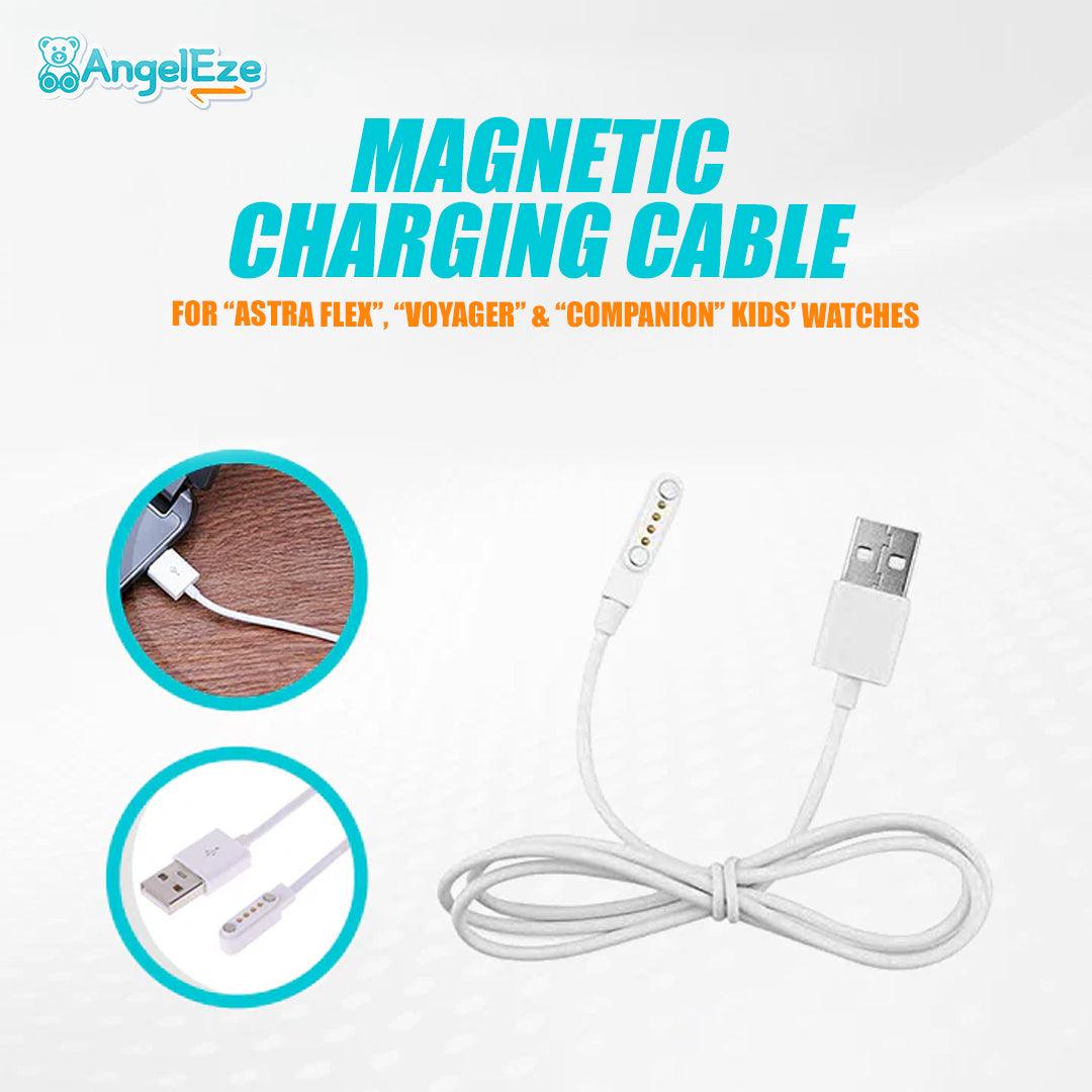 Magnetic Charging Cable - Pogo Pin, For AngelEze Astra Flex, Companion & Voyager Watches - AngelEze