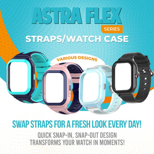 Watch Strap/ Case for Astra Flex Series - 4G LTE Android Smart Watch - AngelEze