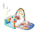 Blue Play Mat - Musical Animal Beach Party for Little Maestro - AngelEze