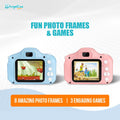 Upgraded 2022 Cute Full HD Kids Camera with LCD Screen - Video and Photo - Free SD Card - AngelEze