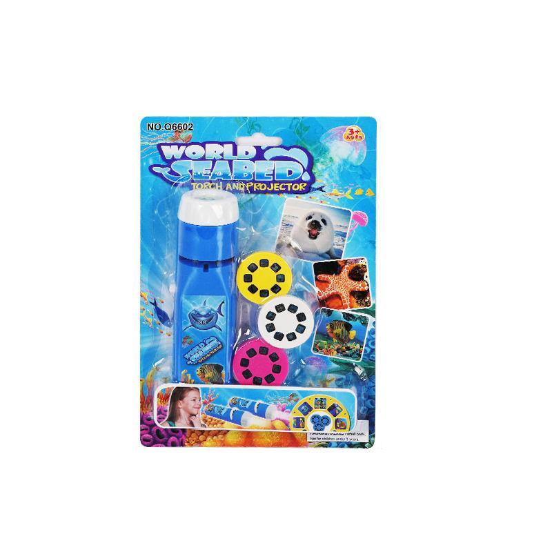Cute Sea World Themed Projection Flash Light For Kids - AngelEze