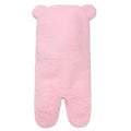Newborn Cute Bear Themed Hooded Plush Wrap For Babies - AngelEze