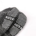 Stylish Monochromatic Anti-Slip Grey Socks – 12 Pairs - AngelEze