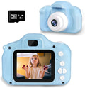 Upgraded 2022 Cute Full HD Kids Camera with LCD Screen - Video and Photo - Free SD Card - AngelEze